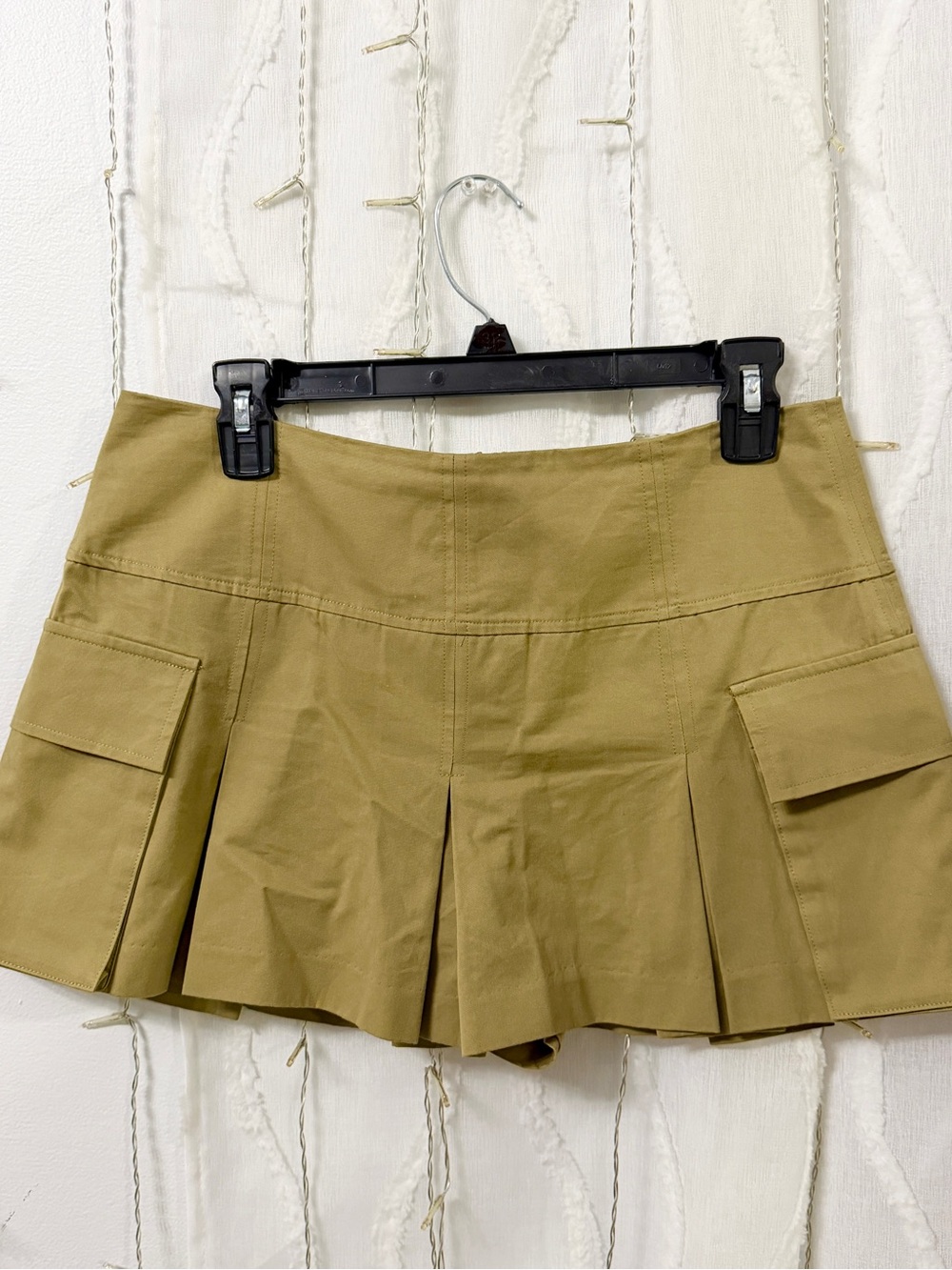 Zara Khaki Mini Skort